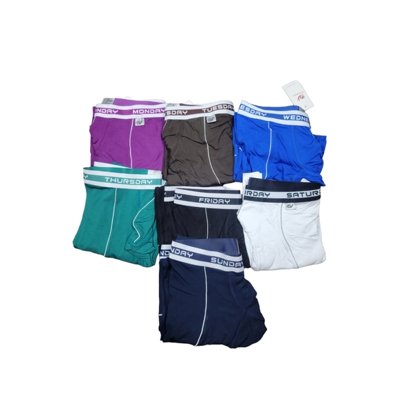 TANBOOCEL running tight set of 7 with days of the week size Small - Picture 10 of 13